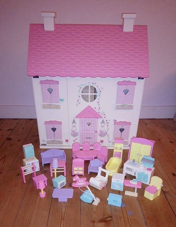 asda dolls cot